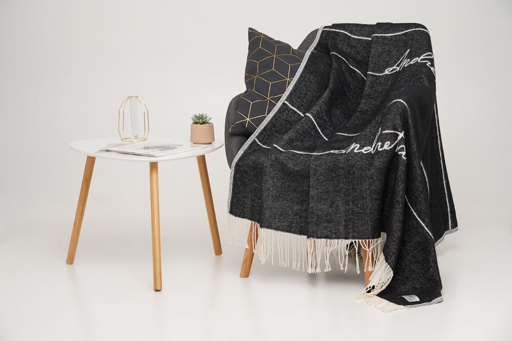 Black Throw Blanket, Wishes